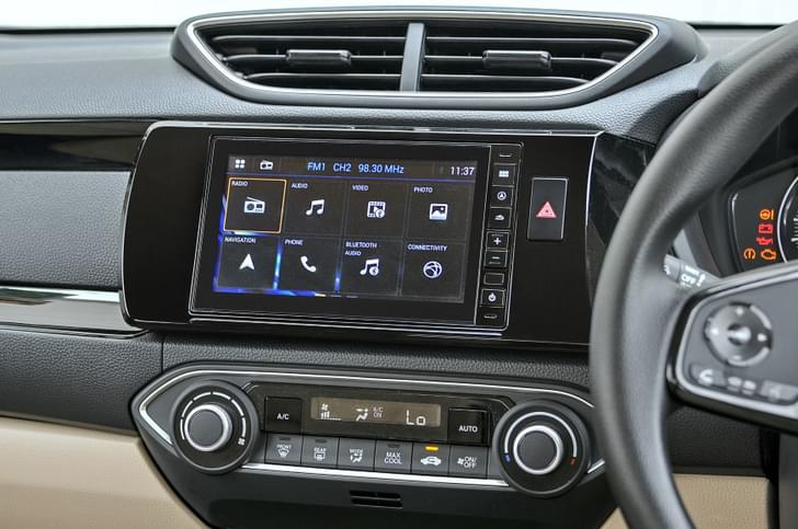 Honda Amaze Dashboard